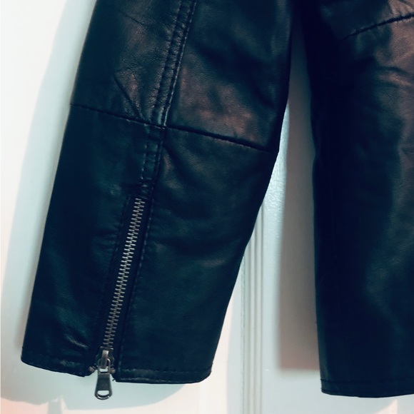 [ZARA] Genuine Leather Jacket - Picture 6 of 7